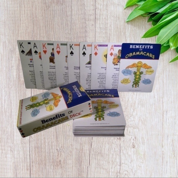 Benefits of Obamacare Playing Cards - Picture 1 of 2